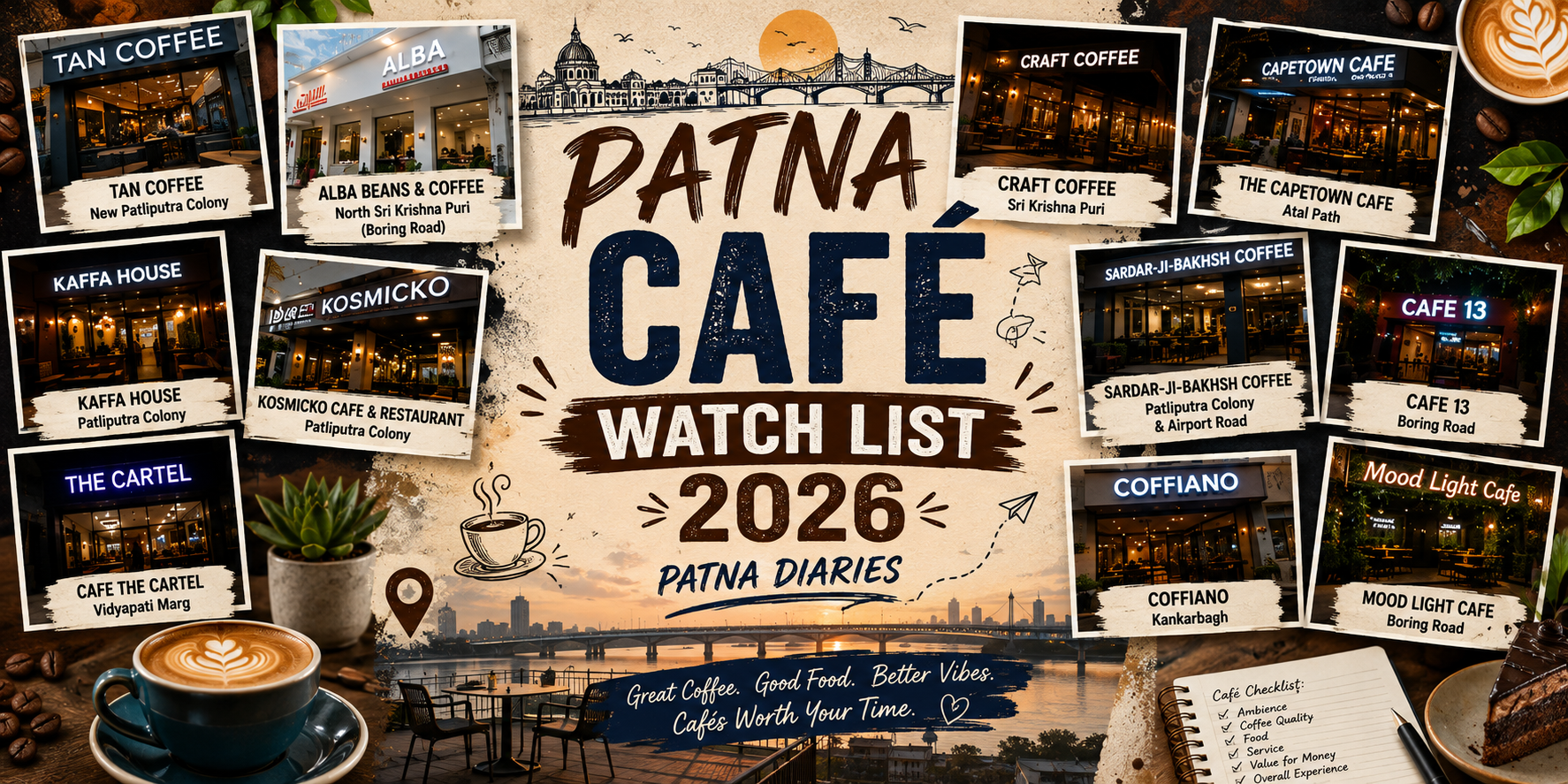 Patna Café Watch List 2026 | Patna Diaries |
